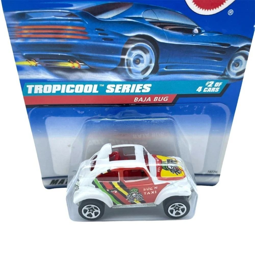 Hot Wheels Volkswagen VW Baja Bug 'N Taxi Dune Buggy 1/64 Diecast Tropicool #694